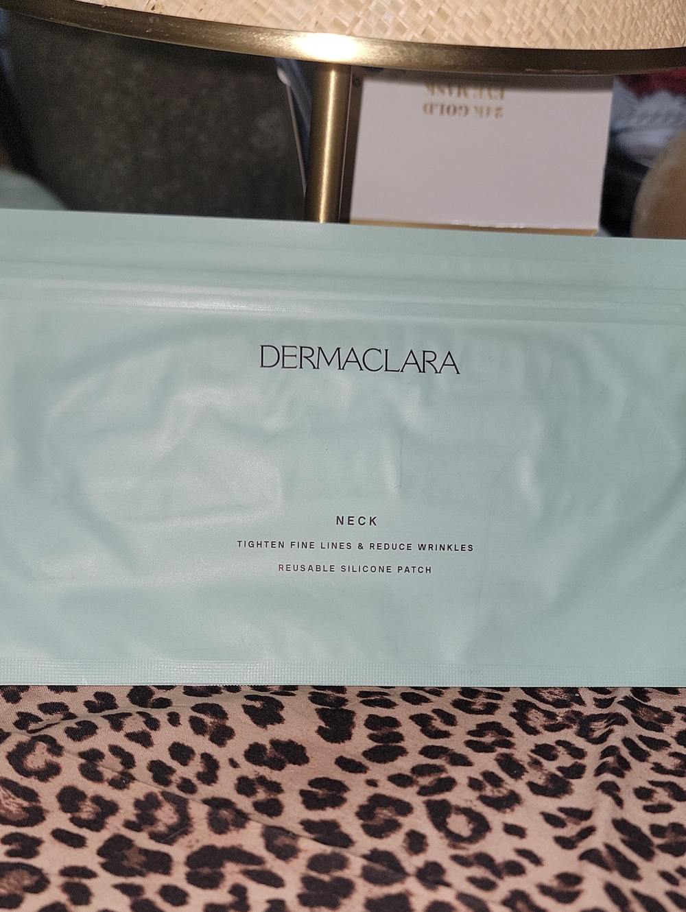 Dermaclara 1 Neck Reusable Silicone Patch